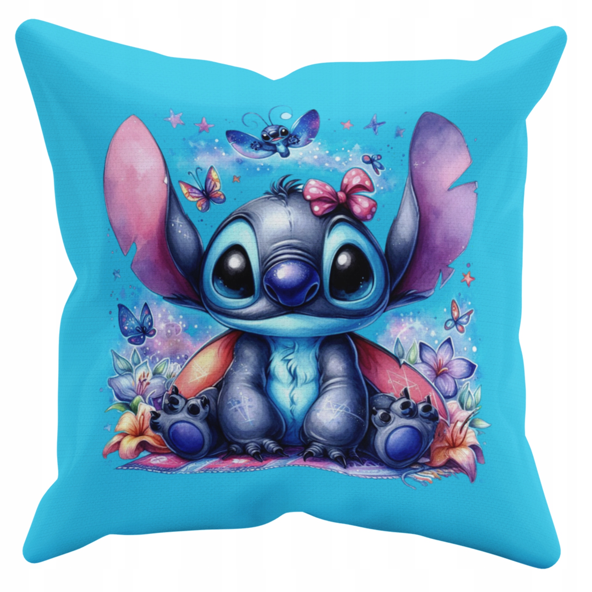 POSZEWKA NA PODUSZKĘ JAŚKA DO PRZEDSZKOLA STICZ SŁODZIAK + IMIĘ GRATIS Kolor dominujący odcienie niebieskiego