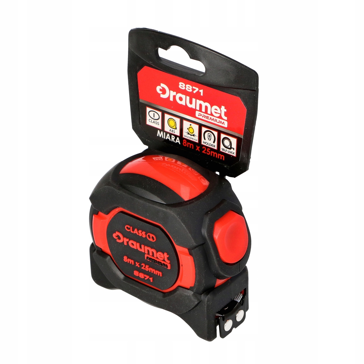 DRAUMET 8870 PROF. MIARA ZWIJANA KL.1 5MX25MM EAN (GTIN) 5907078988702