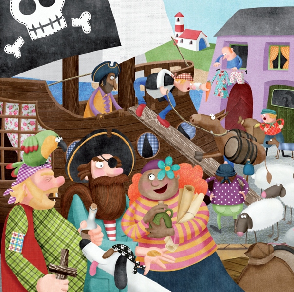 Maleńki Pirat - A. Acosta, M. Carretero Dwukropek Wydawnictwo Dwukropek