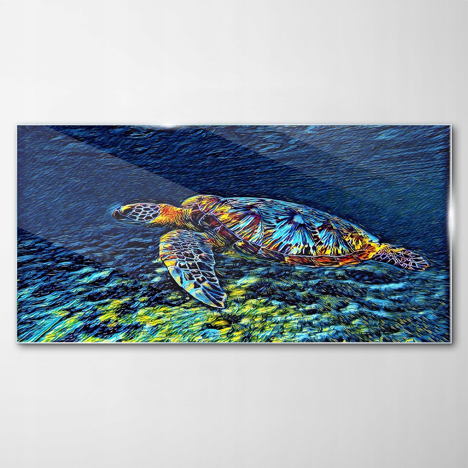 

Obraz na Szkle Dekor Morze Żółw Zwierzę 120x60