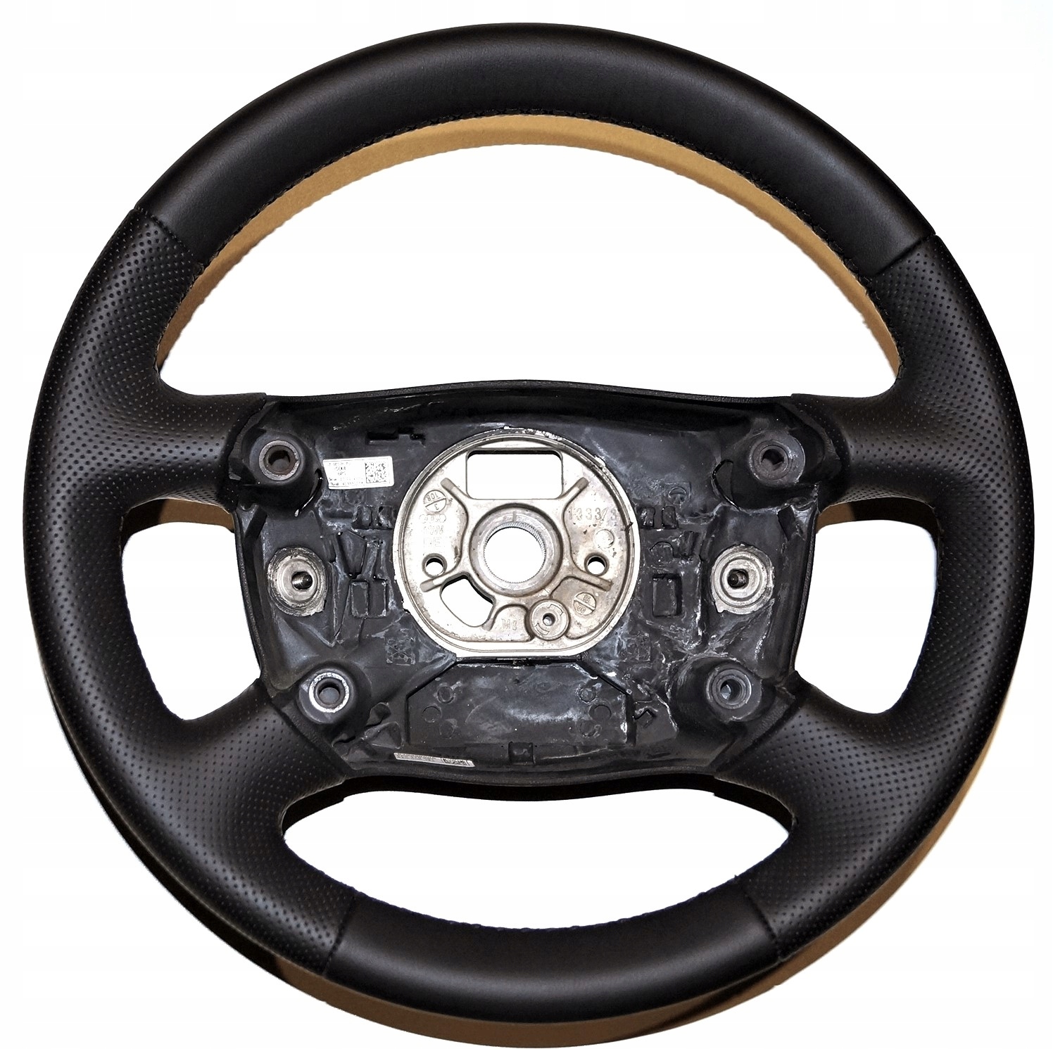 2 - Рульове колесо AUDI A3 A4 B5 B6 A6 C5 обшивка шкіра