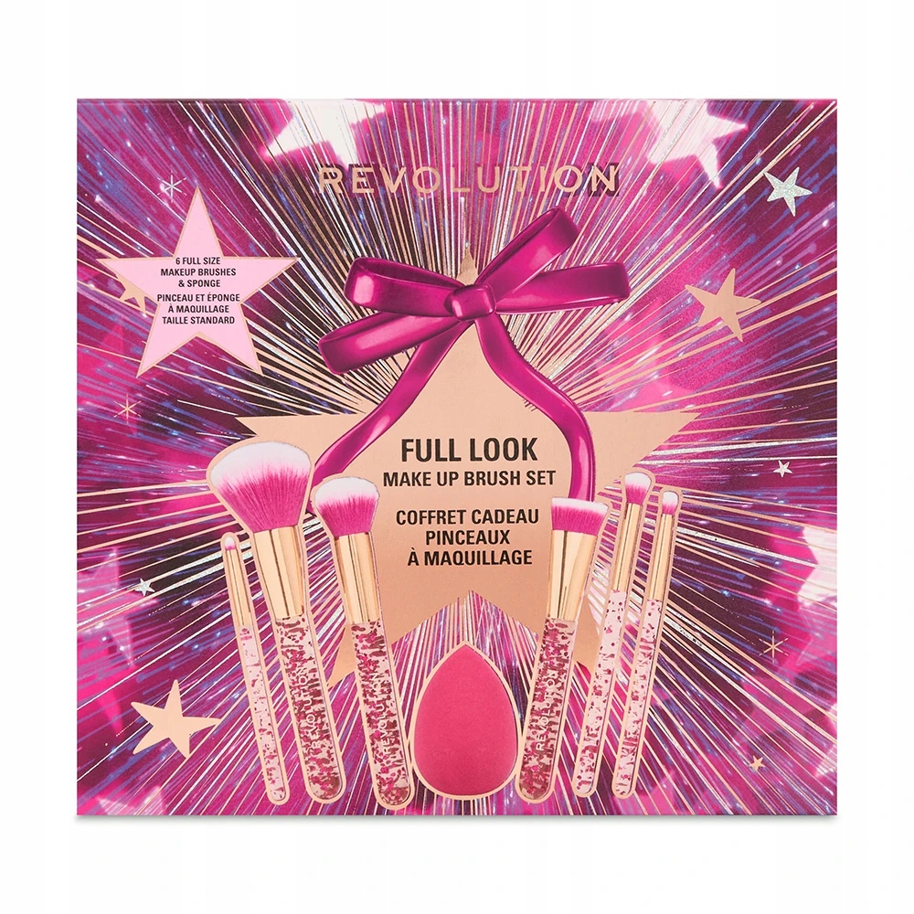 Revolution Beauty Full Look Makeup Brush Gift Set Dárková sada