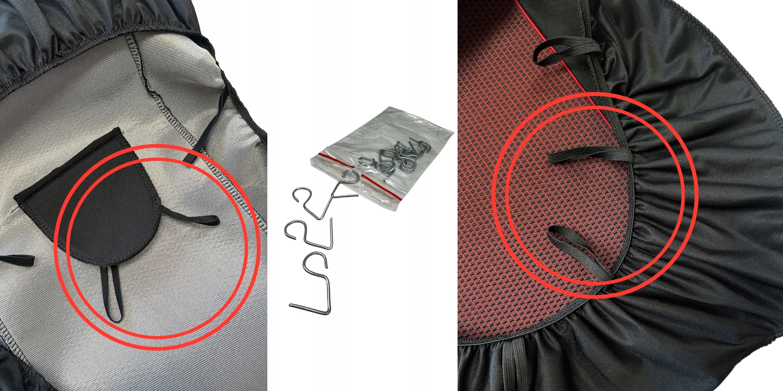 KOSZULKI DO SAMOCHODU POKROWCE NA SIEDZENIA FOTELE SAMOCHODOWE 2 SZT Przeznaczenie przednie fotele