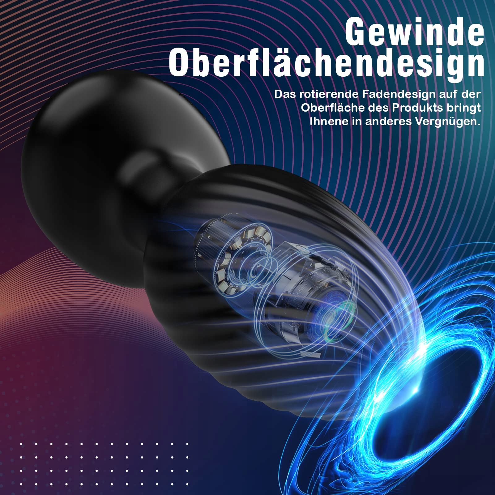 ANALVIBRATOREN Dla Mężczyzn Wibrator Analny Stymulacja Prostaty 7 Trybów — miniatura 3