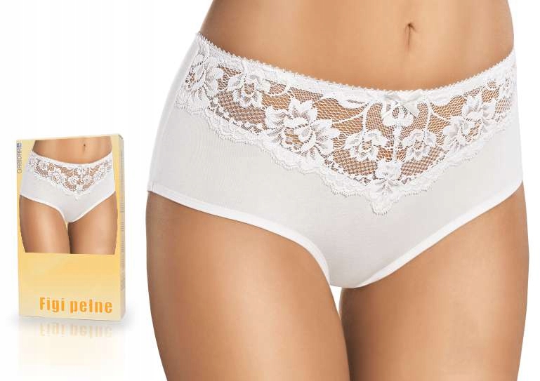 

Figi pełne Gabidar 124 Bawełna , Białe , L