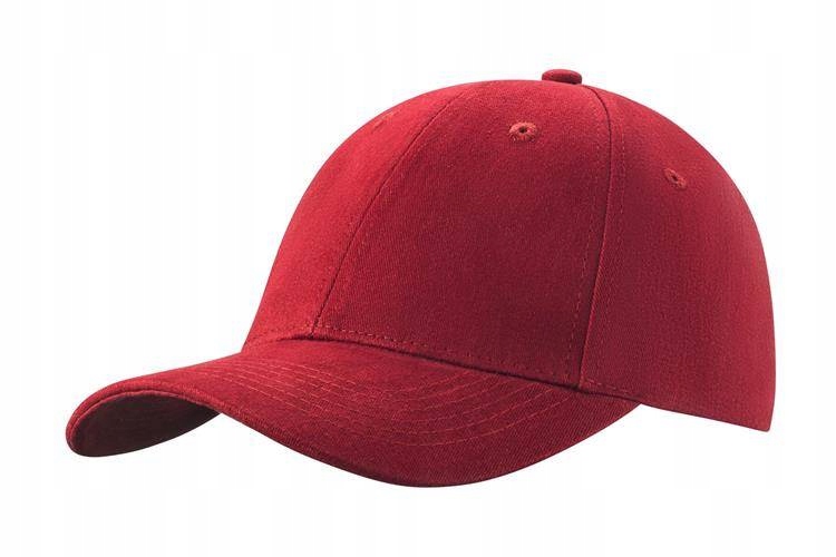 

Czapka czapeczka z daszkiem bawełna męska burgund