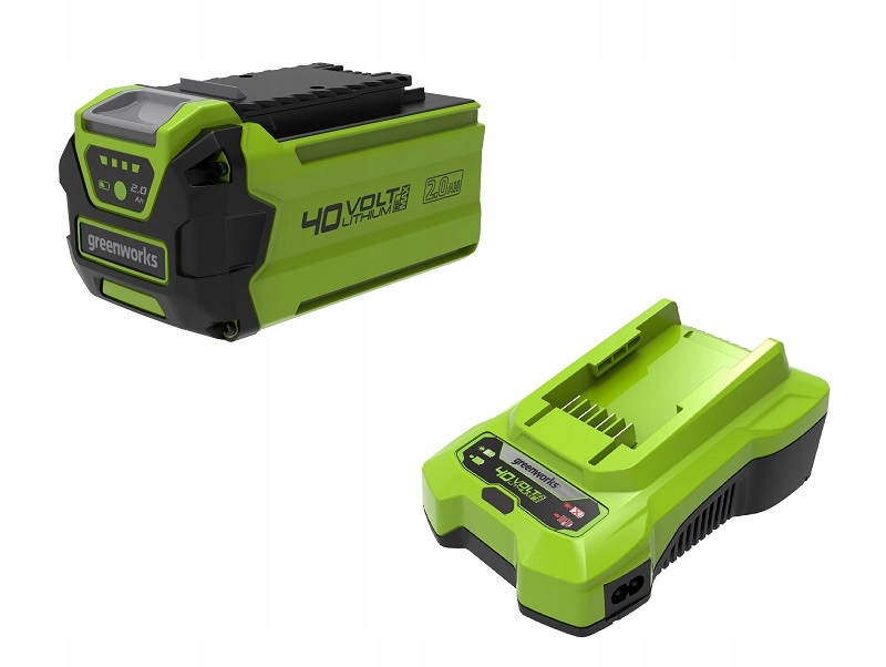 

Greenworks 40V Zestaw startowy ładowarka aku 2Ah
