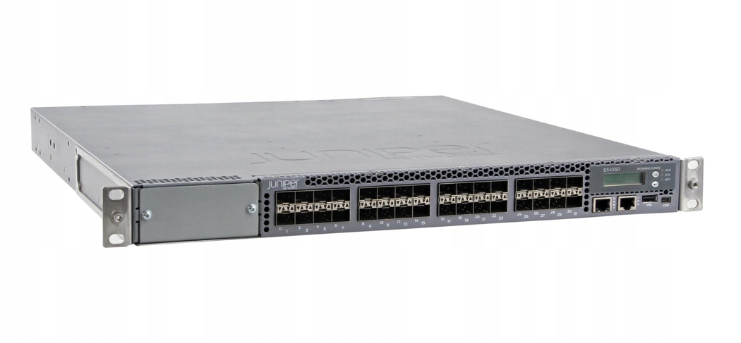 Switch Juniper EX4550-32F-AFO 32x 10Gb 1U Rack kabeláž Nový