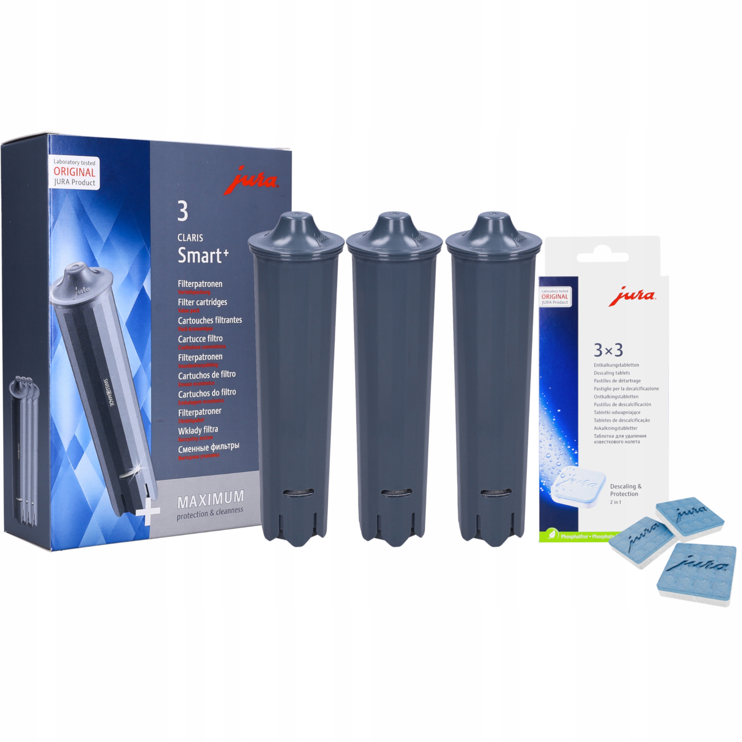 

Tabletki Odkamieniajace 3x Filtr Jura Claris Smart