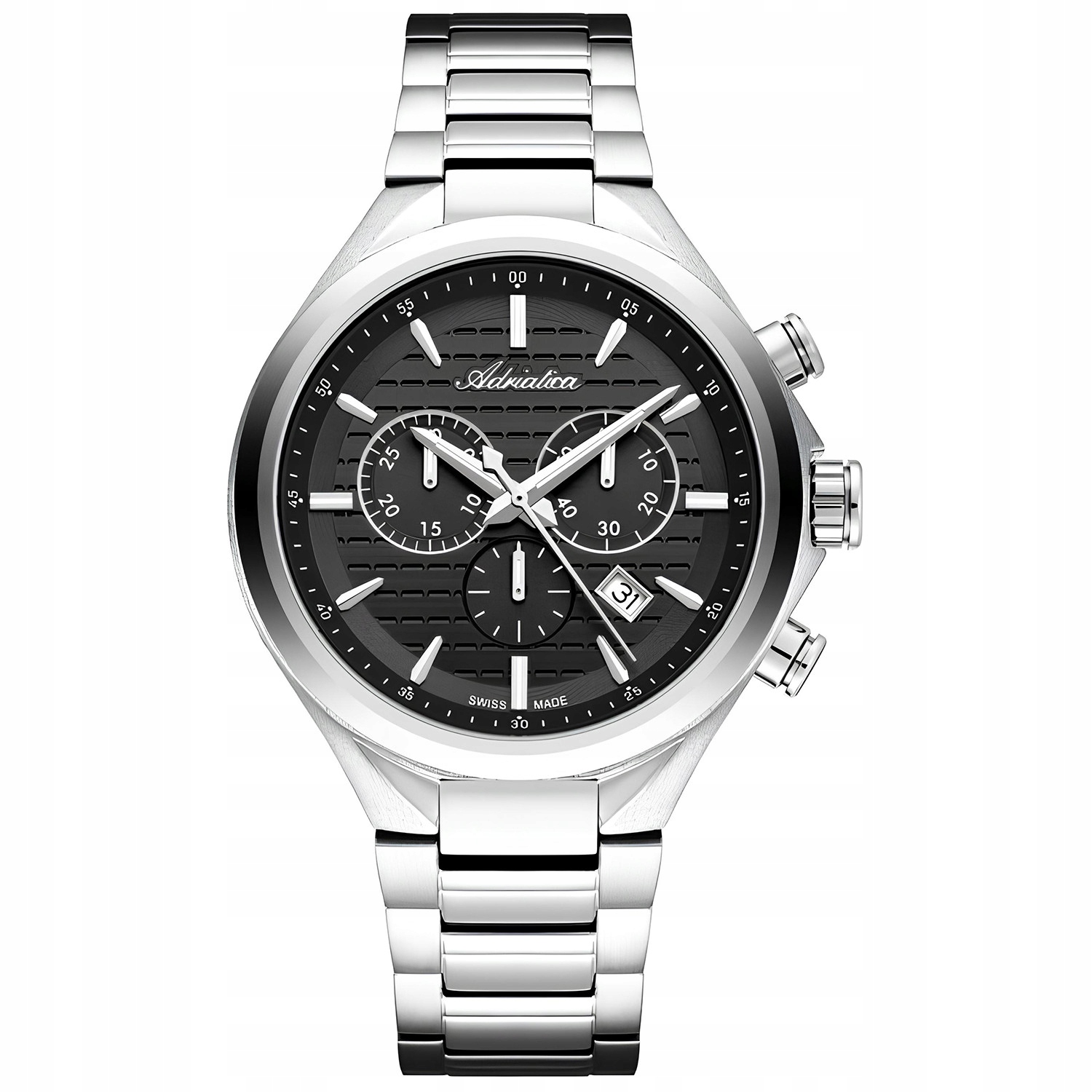 Pánské Hodinky Adriatica A8334.5116CH stříbrné, náramek