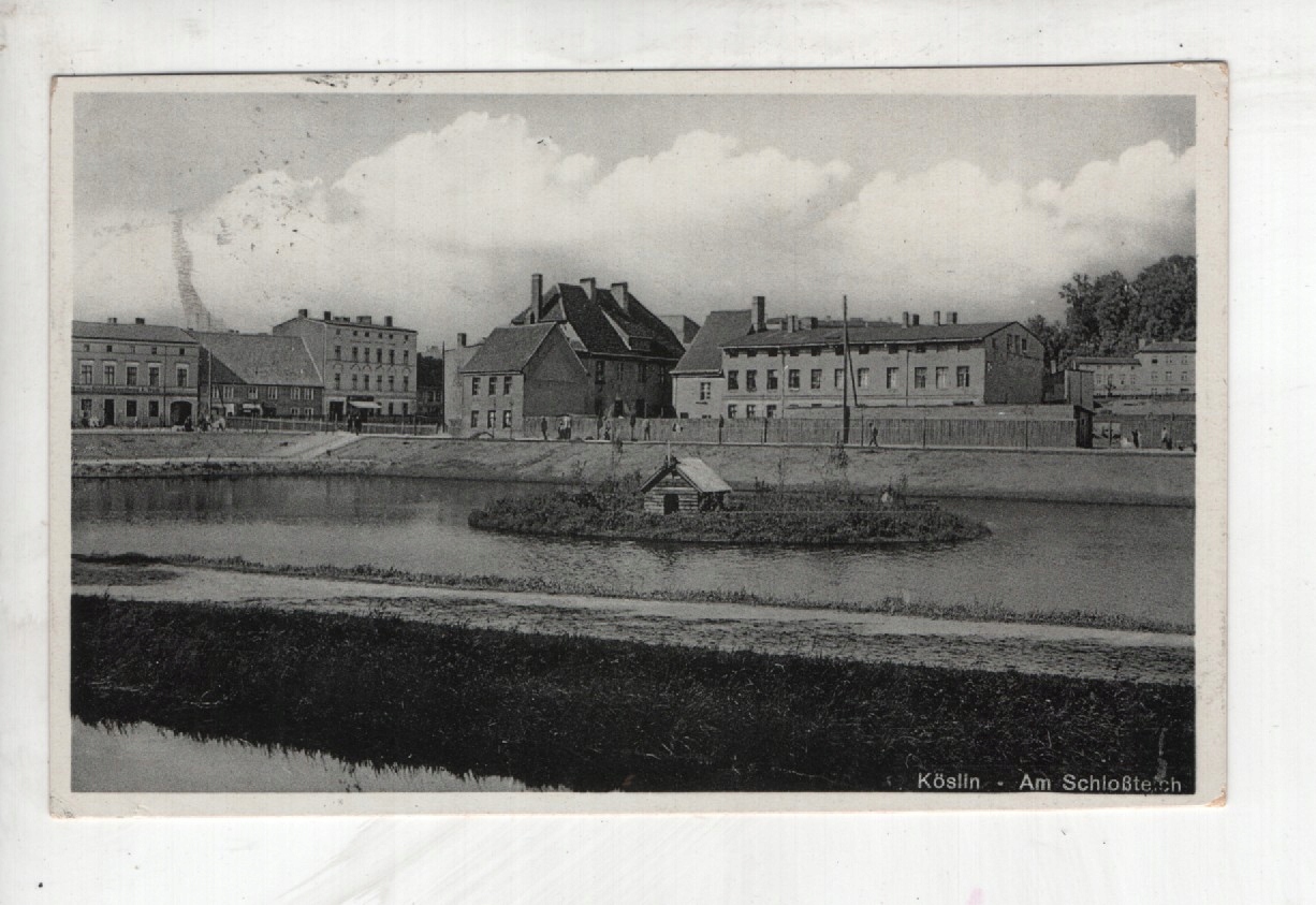 Koszalin, Koslin, Am Schlossteich,