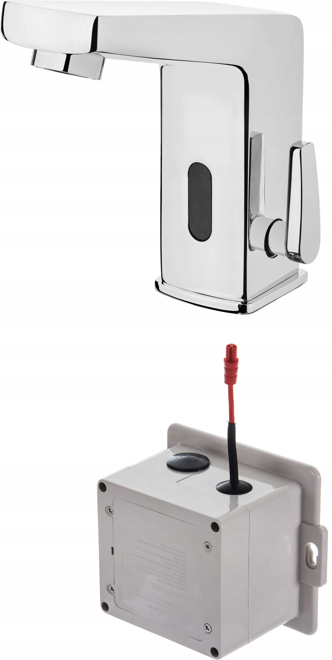 Deante Bezdotyková umývadlová batéria 4xAA Sensor chróm BCH_029R