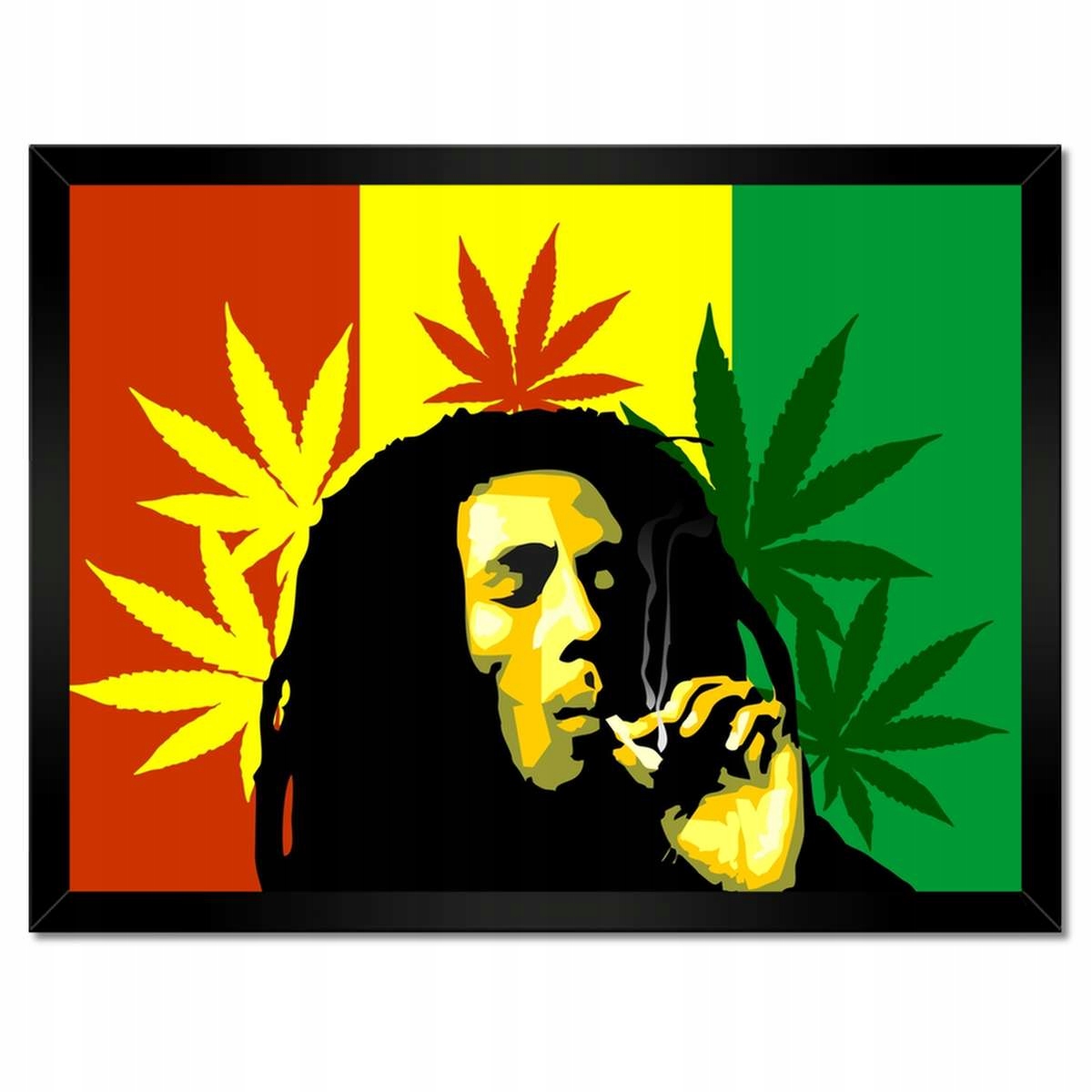 Plakáty v rámu 40x30 Rastaman Bob Marley