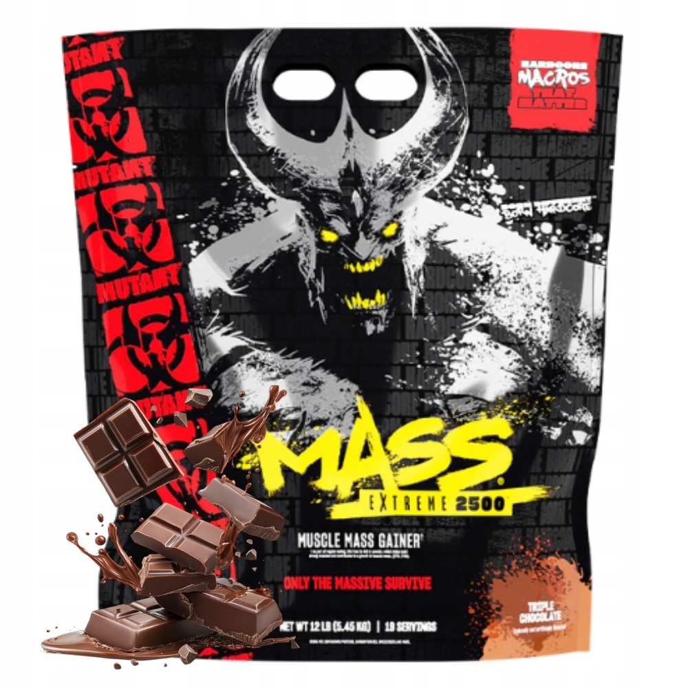 Mutant Mass Extreme 5450 g Gainer Pro Zvýšení Svalové Hmoty Síla A Energie