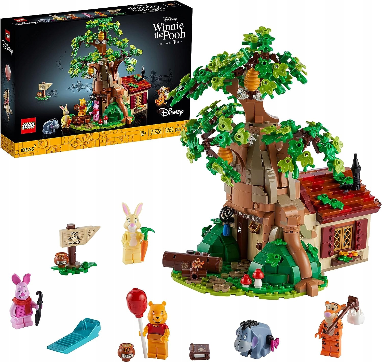 KLOCKI LEGO 21326 IDEAS KUBUŚ PUCHATEK