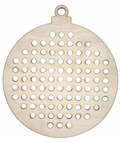 

Bombka Zawieszka na choinkę Wigilia decoupage Art