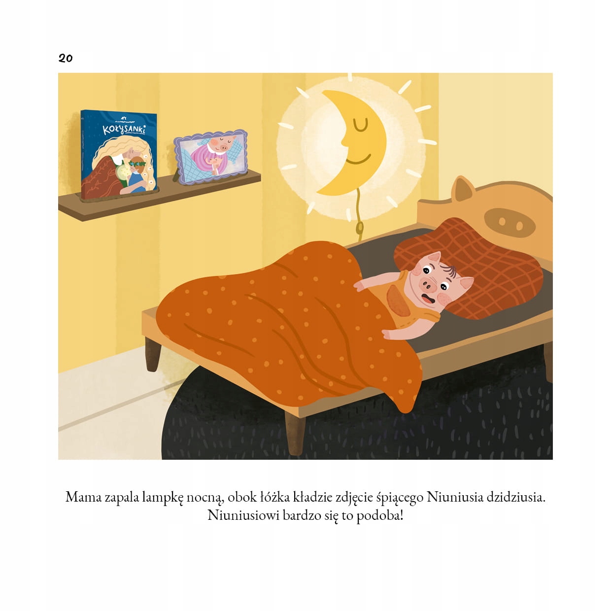 NIUNIUŚ ŚPI BEZ MAMY NATULI TWARDA OPRAWA ISBN 9788367288323