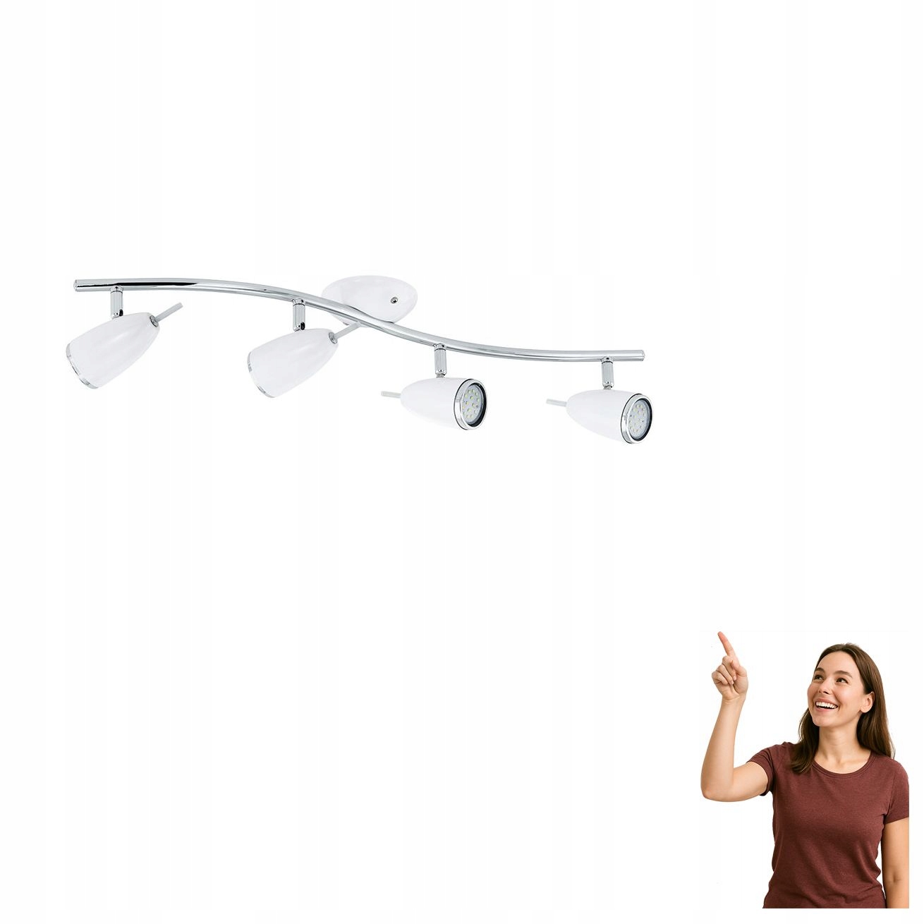 Spotová reflektorová lampa Riccio 2 93133 Eglo