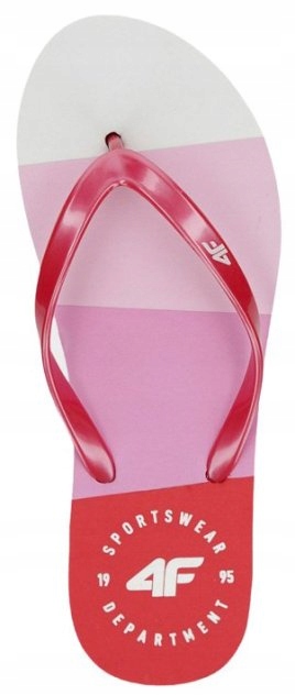 4F JAPONKI KLAPKI DAMSKIE _ KLD004 _ basen _ r. 37 Marka 4F