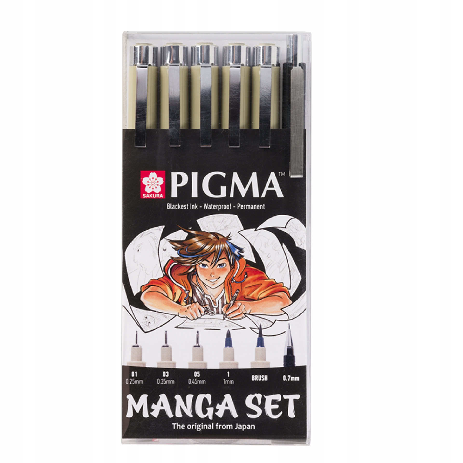 Sada Manga Set 5ks plus automatická tužka