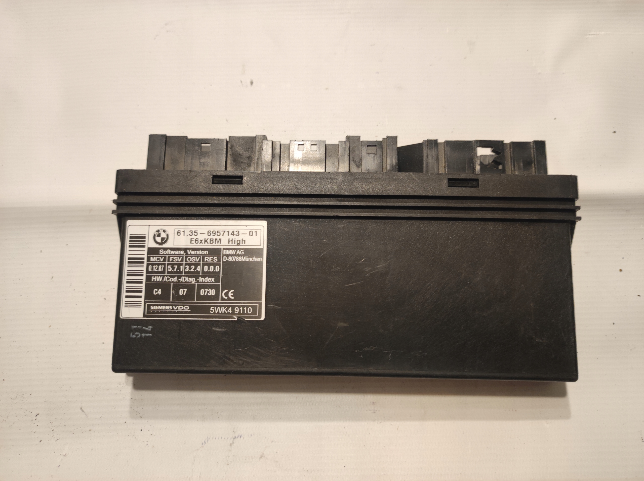 Moduł sterownik komfortu kbm BMW OE 6957143