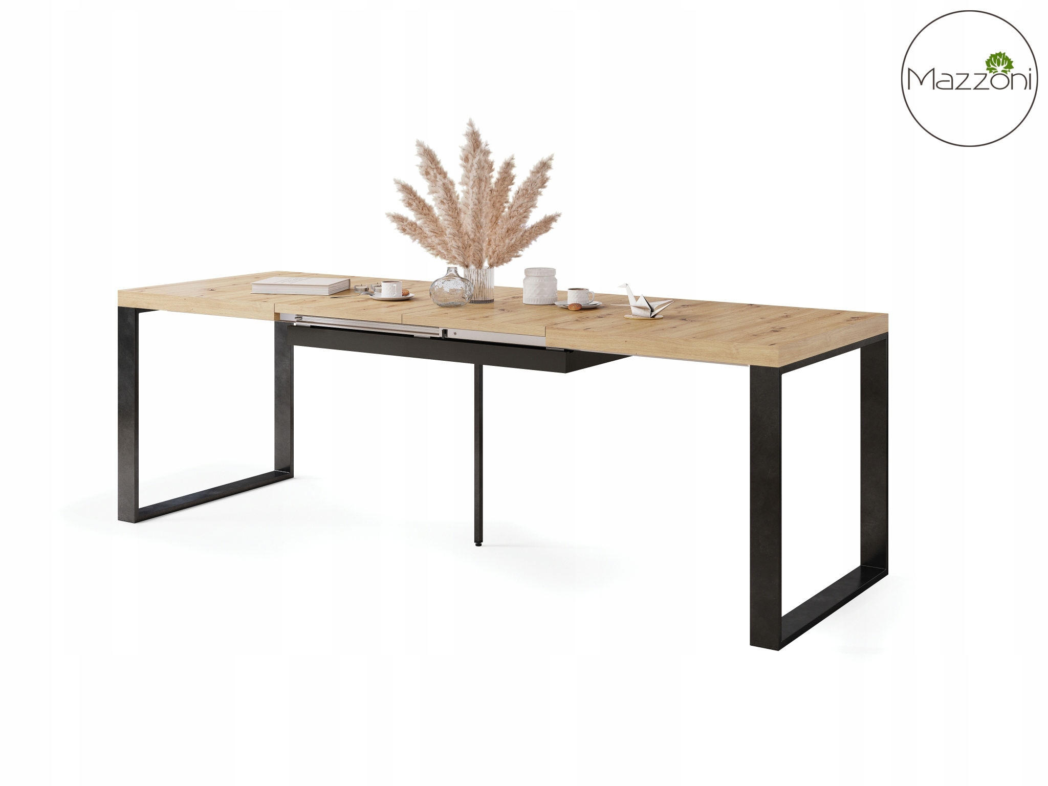 AVARI Dąb Artisan DUŻY STÓŁ ROZKŁADANY DO 290 cm! Kolor mebla dąb artisan