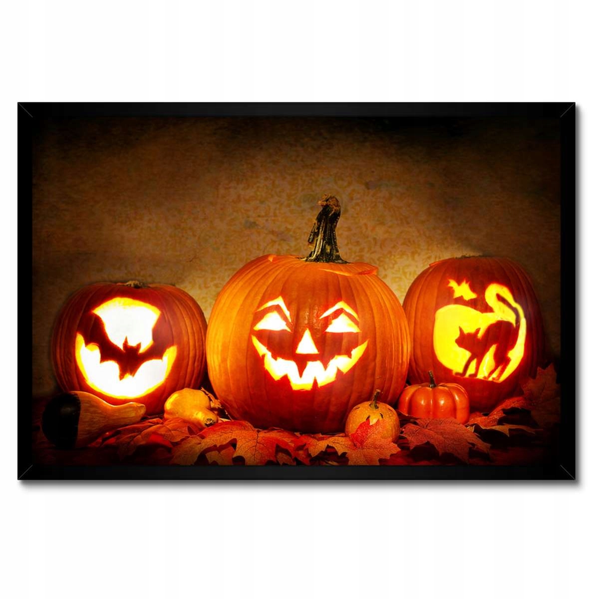 Plakáty v rámu 60x40 Halloween Dýně