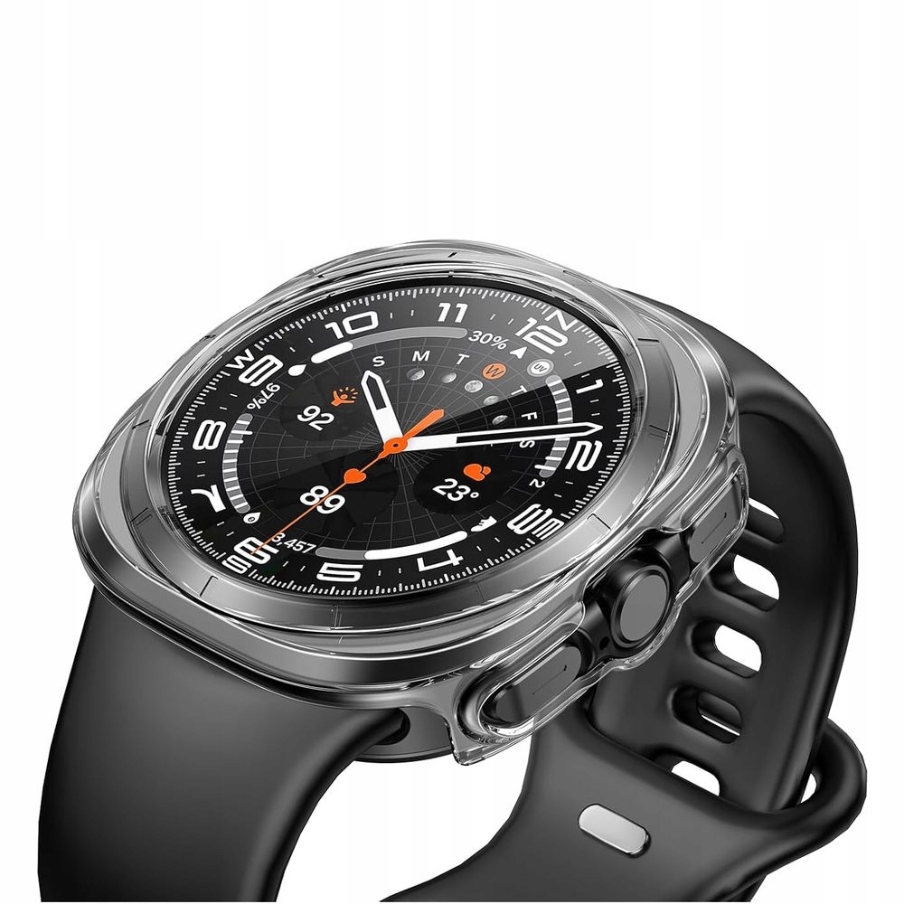 ETUI +SZKŁO 2w1 Defense Case Ochrona 360 do Samsung Galaxy Watch Ultra 47mm Marka SmartGuard