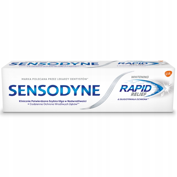 Sensodyne Rapid Whitening Zubná pasta 75ml