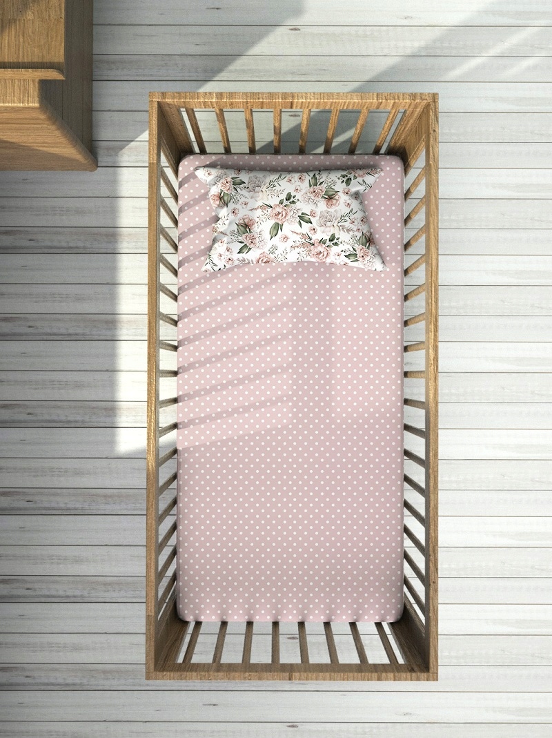 POSTEĽNOSŤ DO DETSKEJ POSTIERKY 120x60 DETSKÉ BABY 120X90 cm 2 EL BABYMAM Vankúš dĺžka 60 cm
