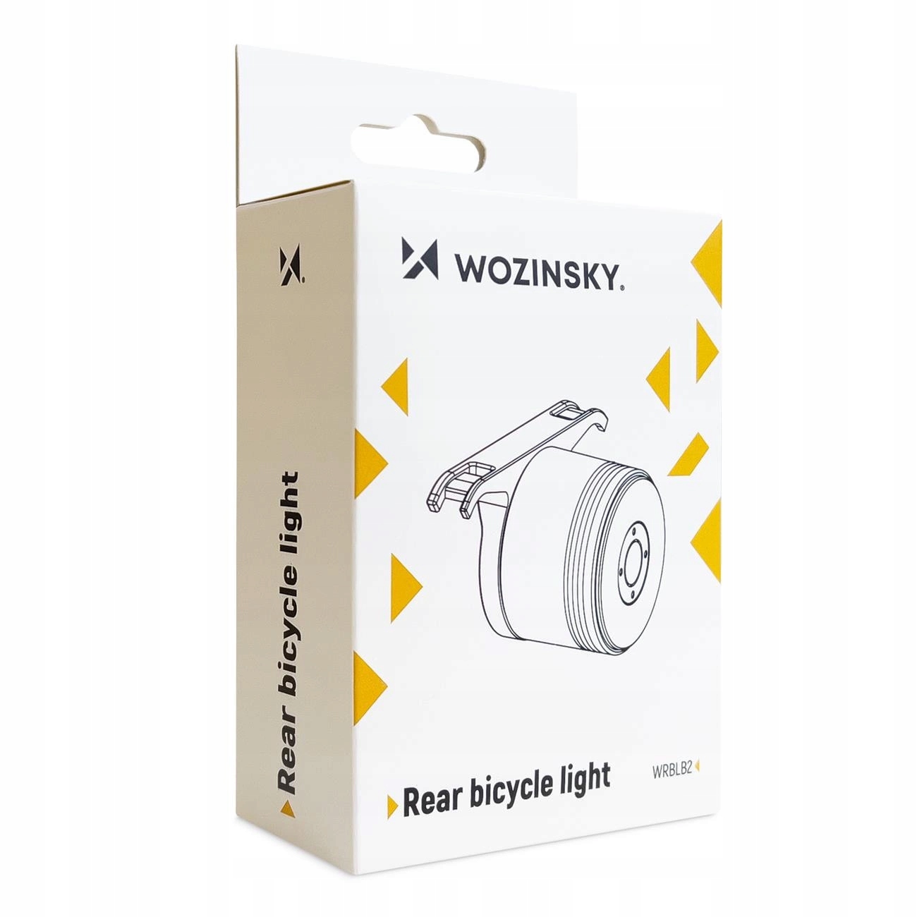 LAMPKA ROWEROWA TYLNA LED CZERWONE ŚWIATŁO 5 TRYBÓW + GRATIS RYSIK JAKOŚĆ Model WRBLB2