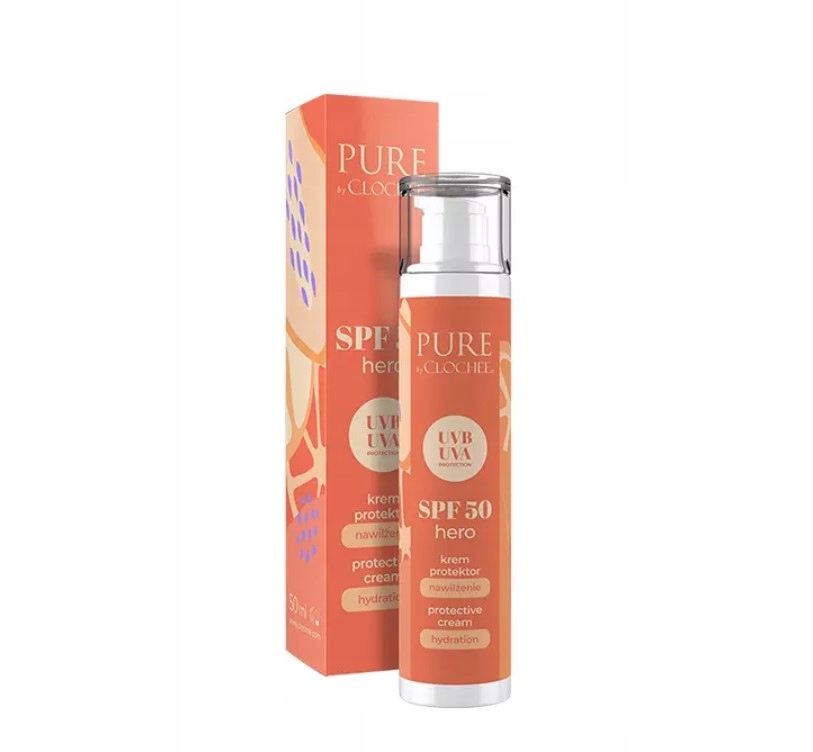 CLOCHEE_Pure Ochranný krém – hydratace SPF50 Hero 50 ml