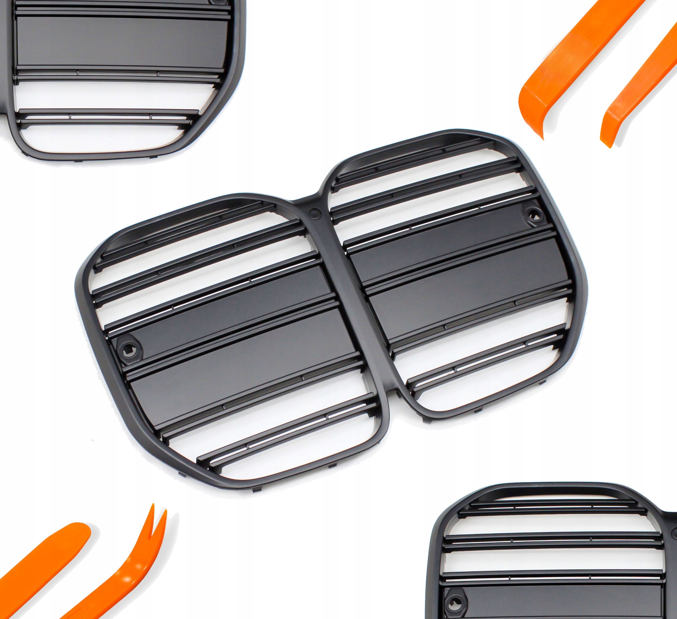 решетка радиатора BMW 4 G22 2D 2021 ноздри матовый