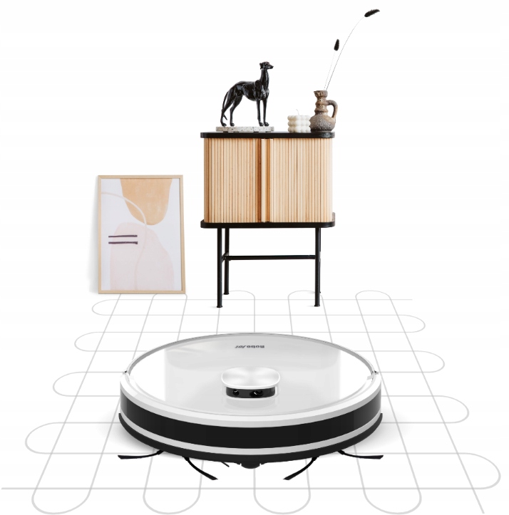 Robot sprzątający mopujący +12 TRYBÓW myjący odkurzacz automatyczny RoboJet Czas pracy bezprzewodowej 150 min