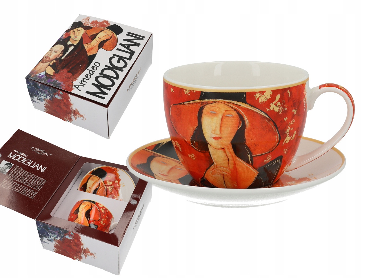 

Zestaw filiżanka ze spodkiem Modigliani