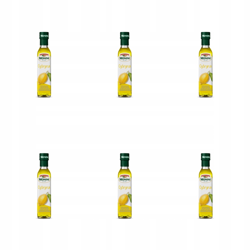 Monini Przyprawa na bazie oliwy z oliwek Ev cytryna 250 ml X6