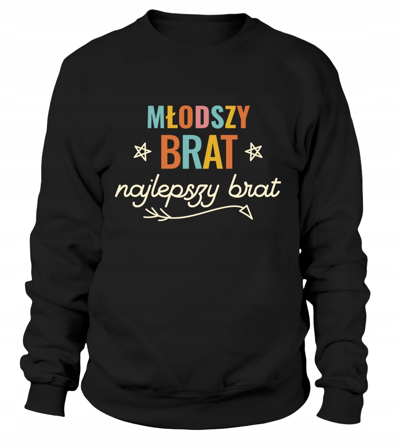 Pánská Mikina Mladší bratr Nejlepší bratr L Černá Pro něj Chlapa Manžela Chlapa