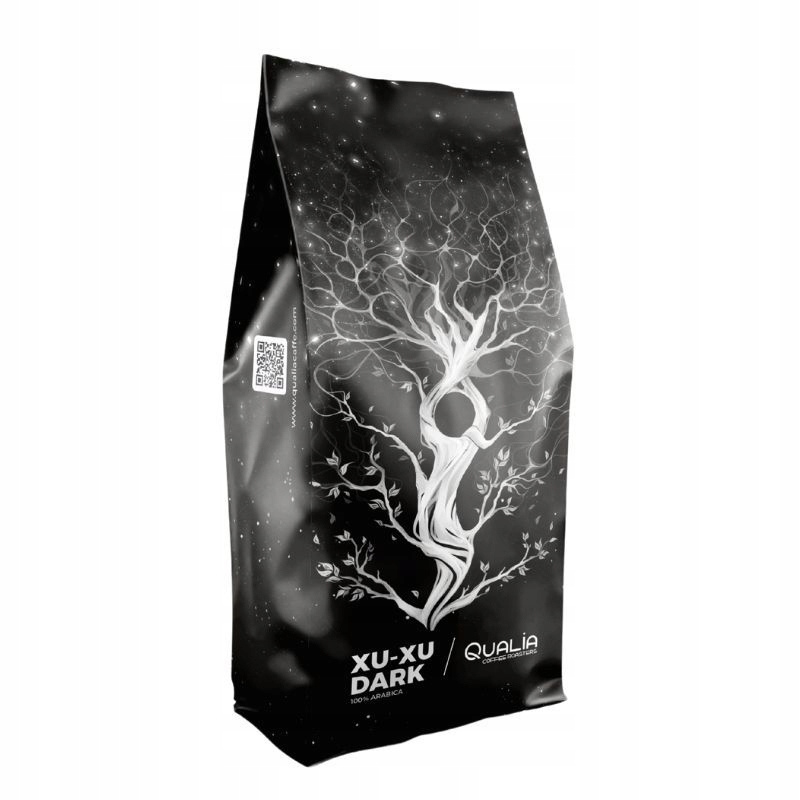 Kawa ziarnista Qualia Xu Xu Dark 1 kg Niekwaśna 100% Arabica. Bestseller