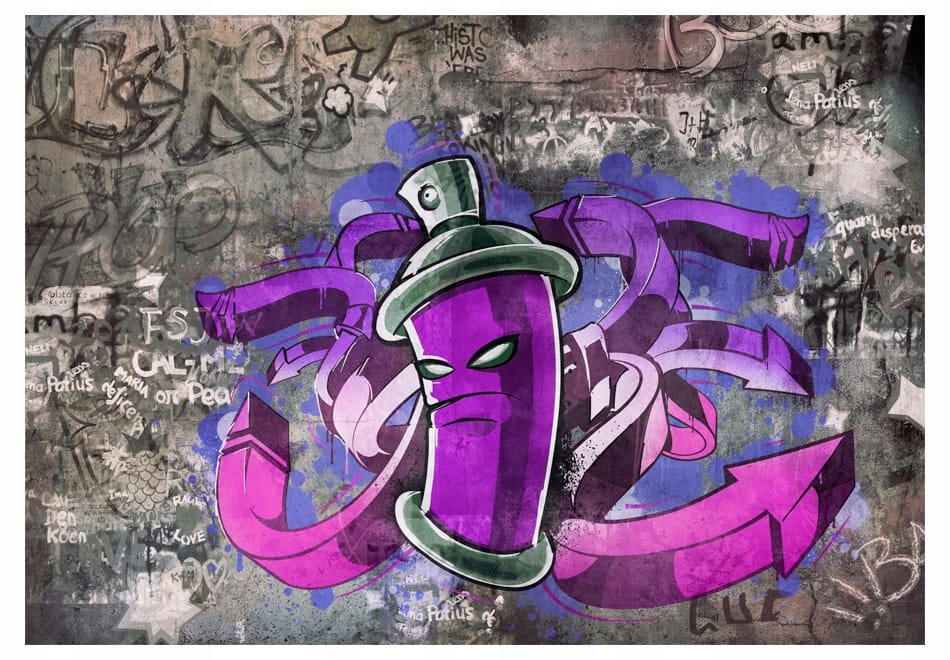 

Fototapeta - Graffiti spray can - 200X140