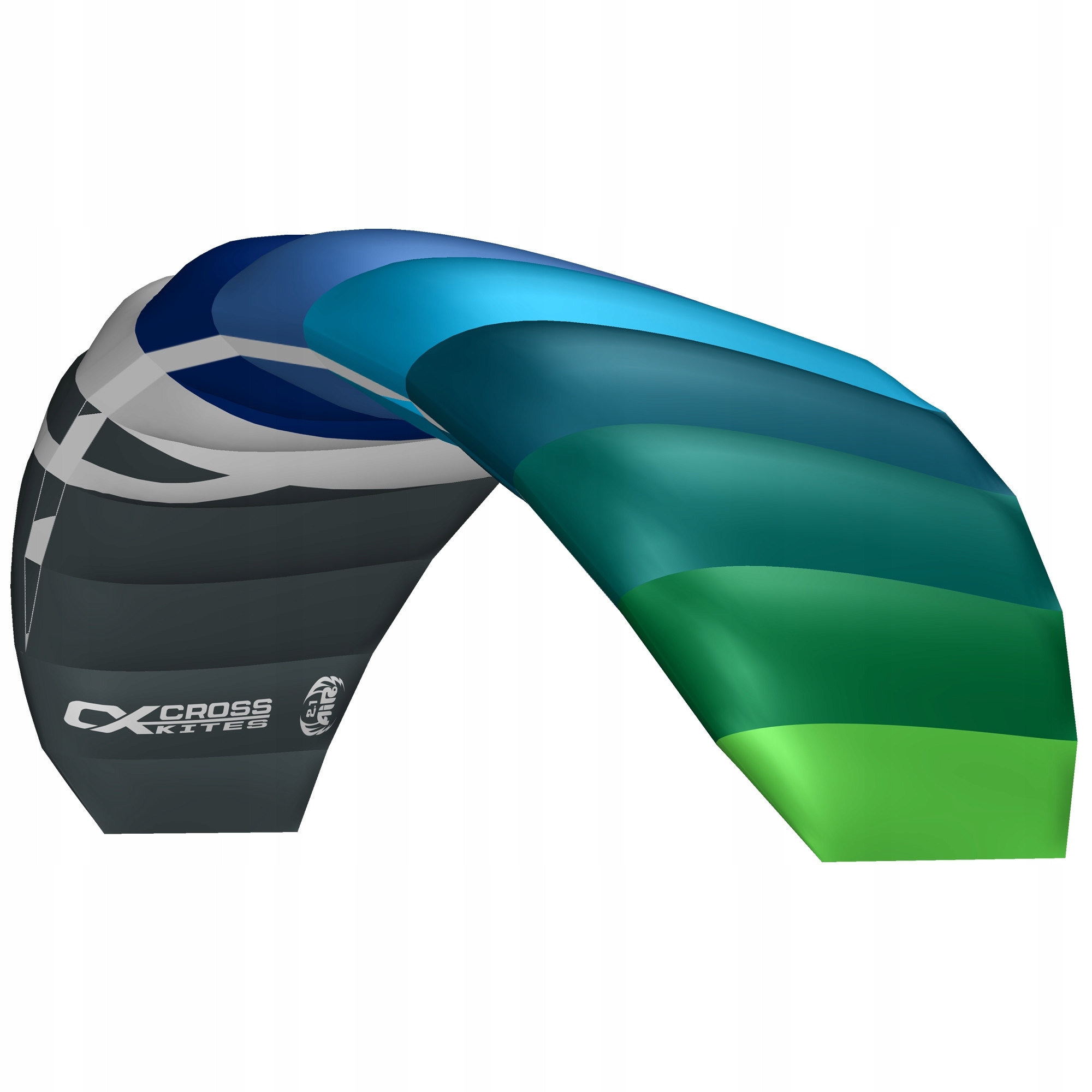 Létající drak Cross Kites Air 2.1 Blue-Green