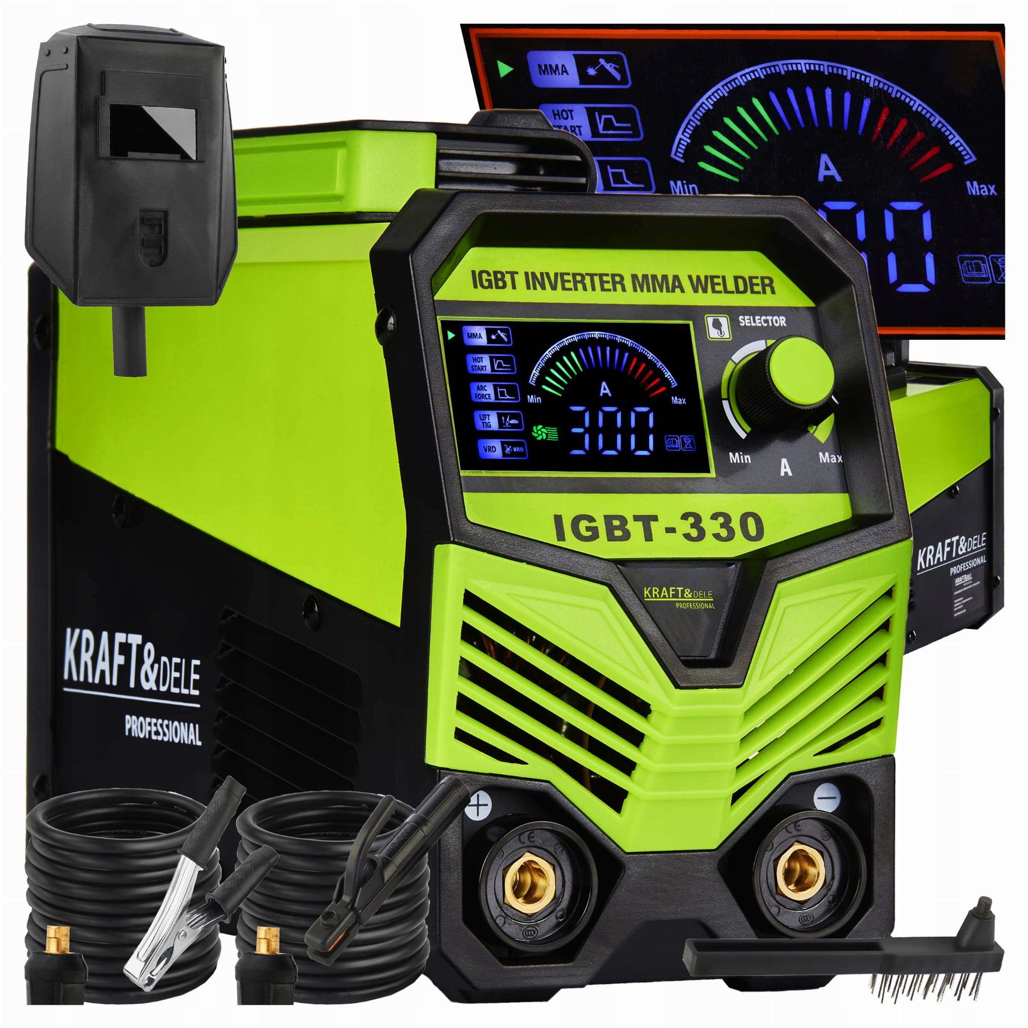 Invertorová Svářečka Igbt/mma/lift/tig KD1879 20-300A 230V Kraft&dele