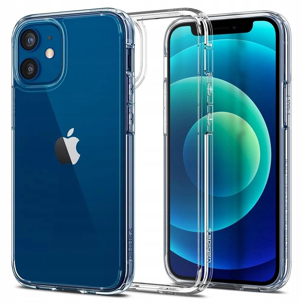 Spigen Ultra Hybrid etui ochronne do iPhone 12 12 pro przezroczyste