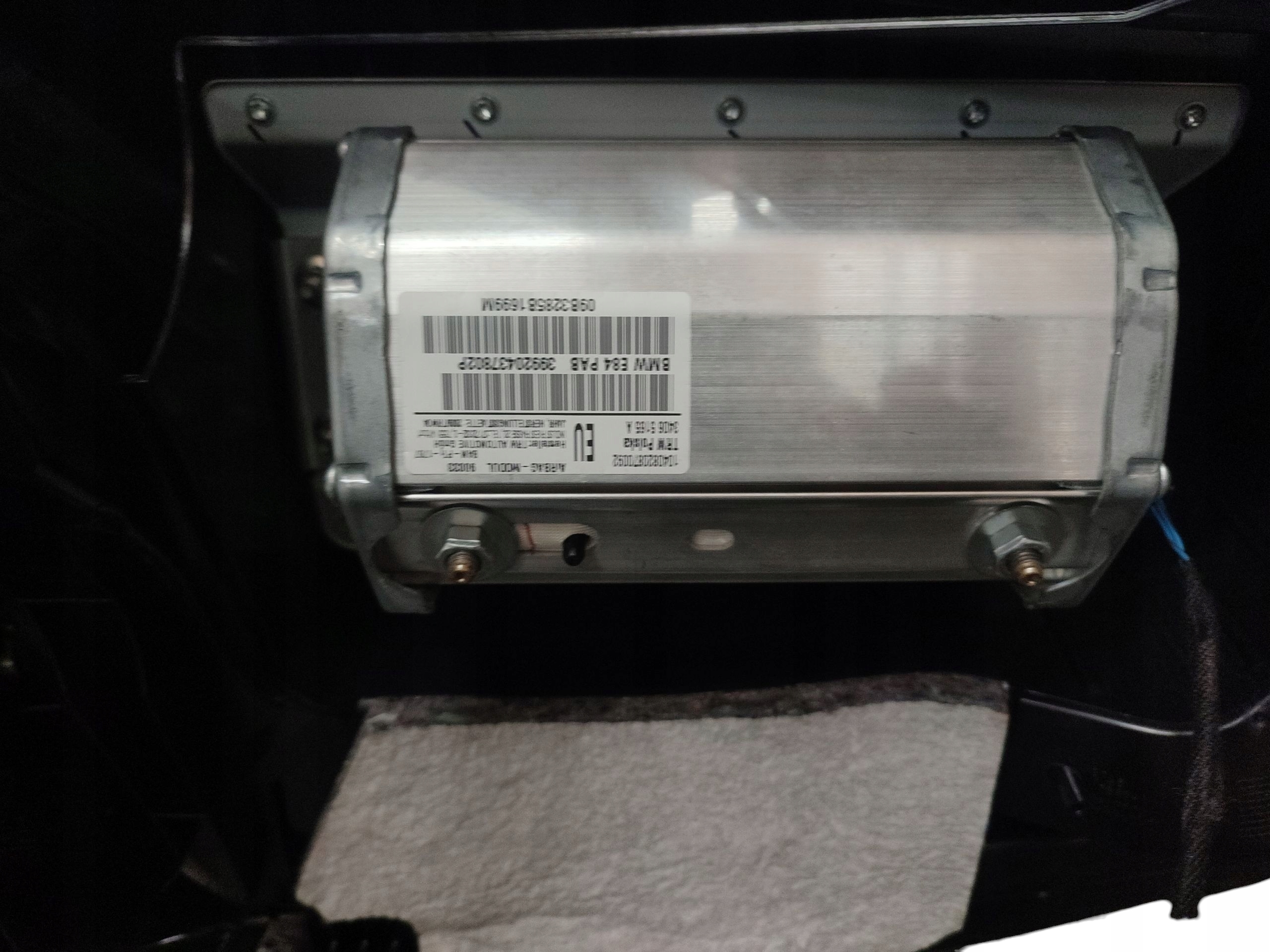dashboard instrument panel console cockpit BMW X1 E84 (09-12) EUROPA