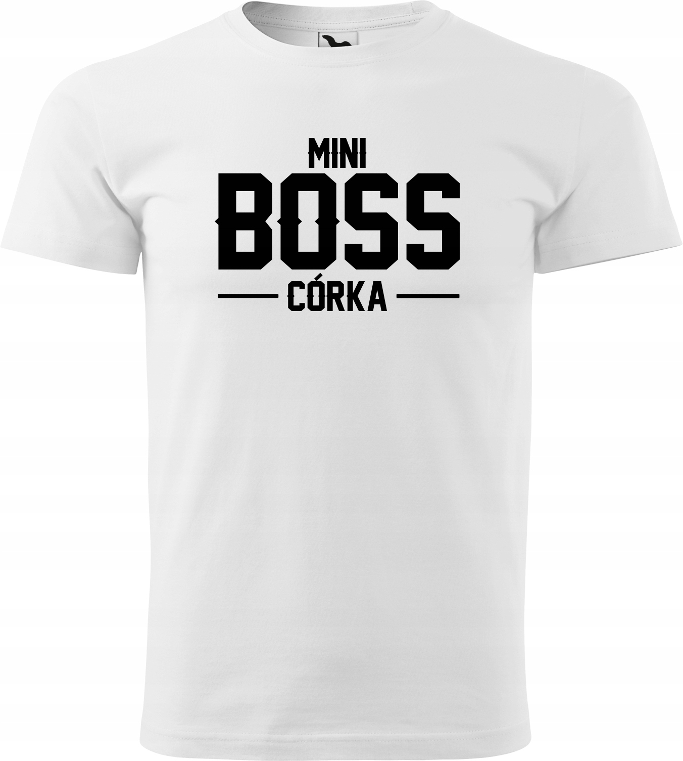 

koszulka dziewczęca Mini Boss na Zajączka Urodziny