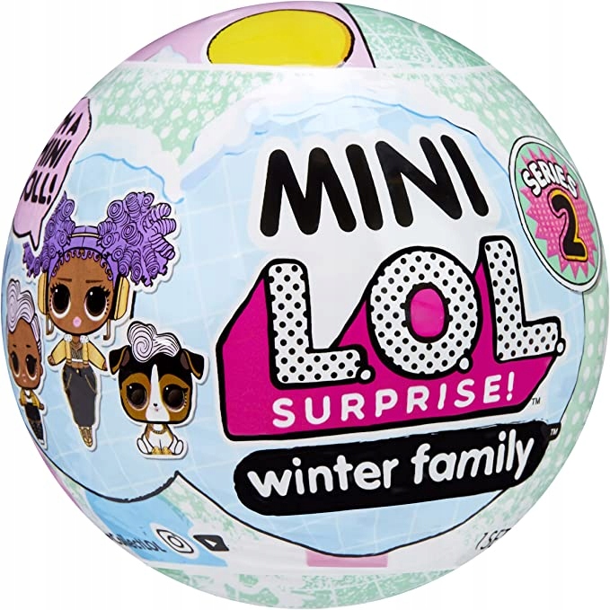

Lol Surprise Winter Mini Family Kula 3 Laleczki