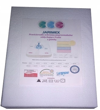 

Prześcieradło nieprzemakalne 80x180 Frotte