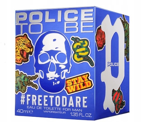 Police To Be #Freetodare for Man Toaletní voda 125 ml