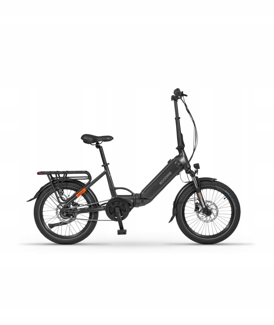 Rower elektryczny Ecobike Rhino Cruise Black 36V 17.5Ah Eve (630Wh) Ubezpie