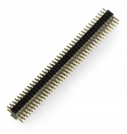 Listwa kołkowa męska GoldPin 2x40 2 szt