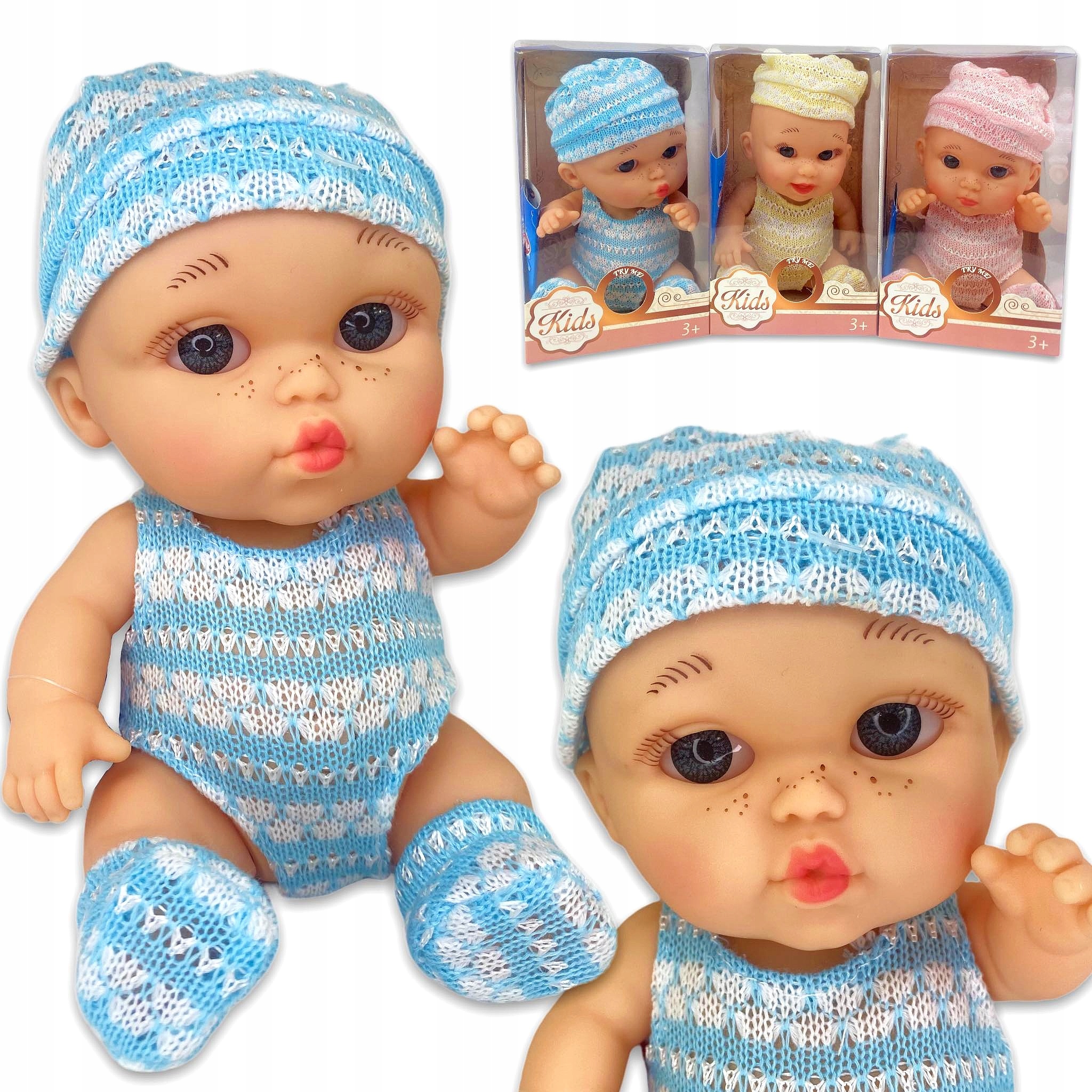 

Lalka Bobas Interaktywna Jak Żywa 20 CM